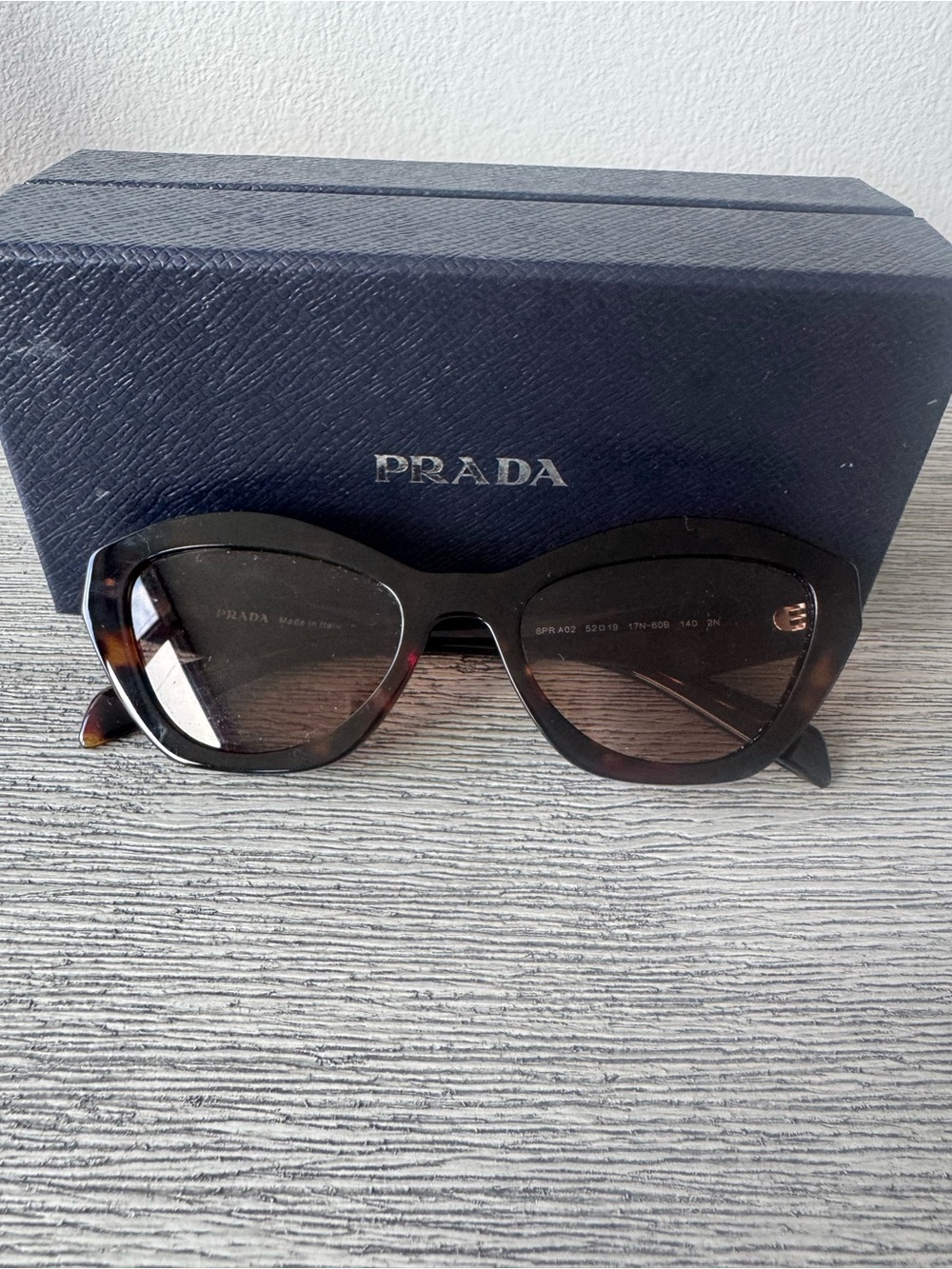 Prada Tortoise Butterfly Sunglasses, PRbA02S